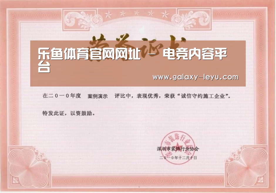荣誉证书二(图1)